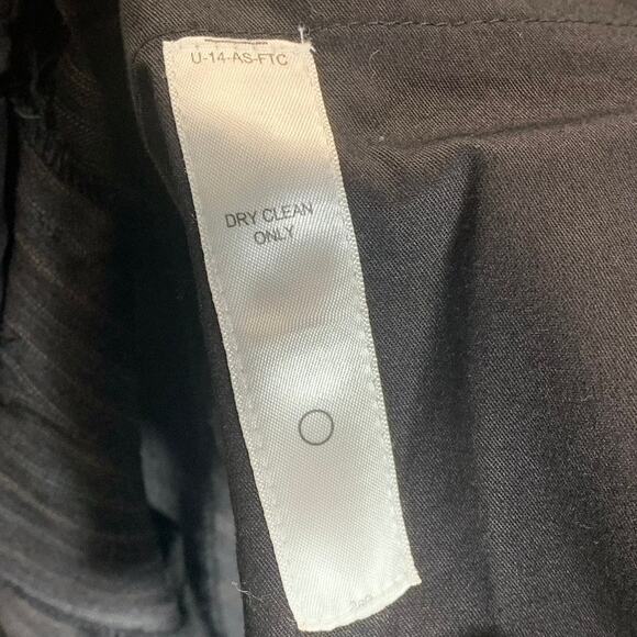 PRONTO UOMO Men's Charcoal Pinstripe Wool Pleated Dress Pants SZ 39X30 - Picture 11 of 11